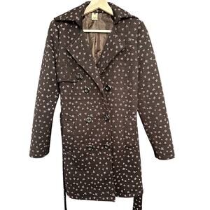 Pink Bow Trench Coat